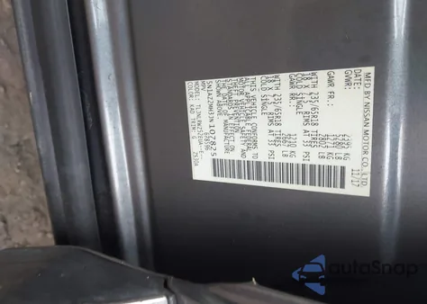 2018 Nissan Murano Sl z USA, uszkodzony, nr VIN 5N1AZ2MH3JN107825